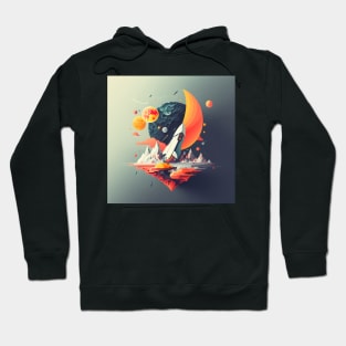 Conquering space Hoodie